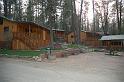 Cabins down the road
